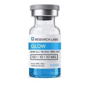 “GLOW” GHK-Cu | TB-500 | BPC-157 (Blend)